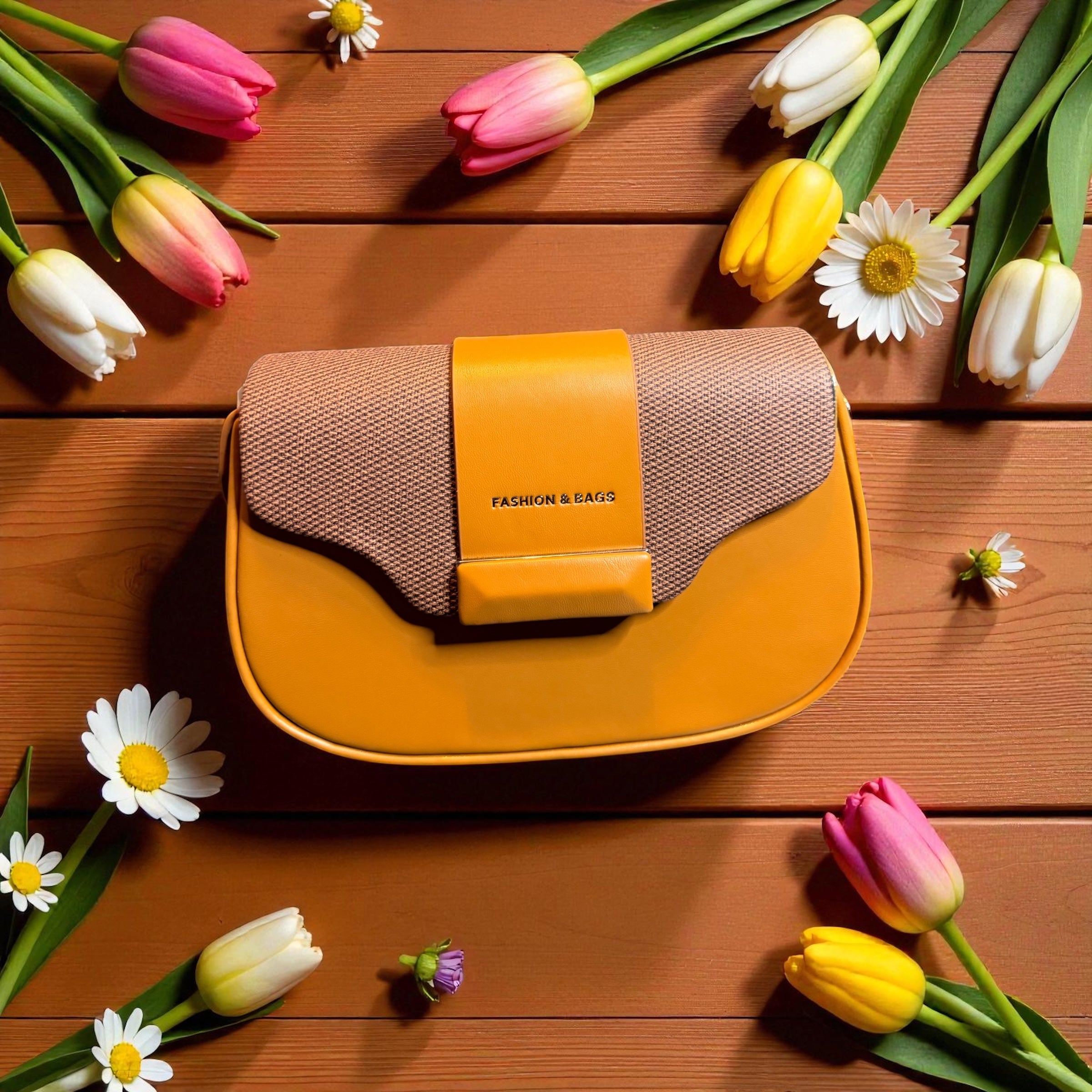 Petit sac marron – Élégance et simplicité